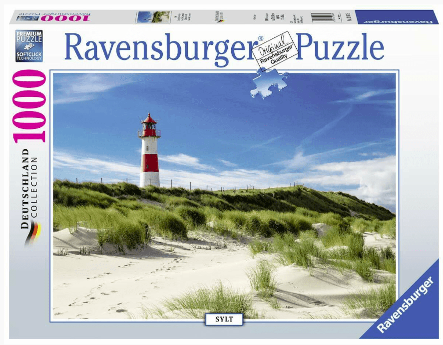 Ravensburger 12 Plus 1000 Pc Puzzle - Lighthouse in Sylt