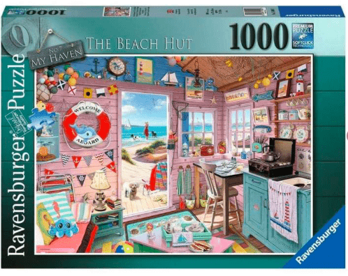 Ravensburger 12 Plus 1000 Pc Puzzle - The Beach Hut