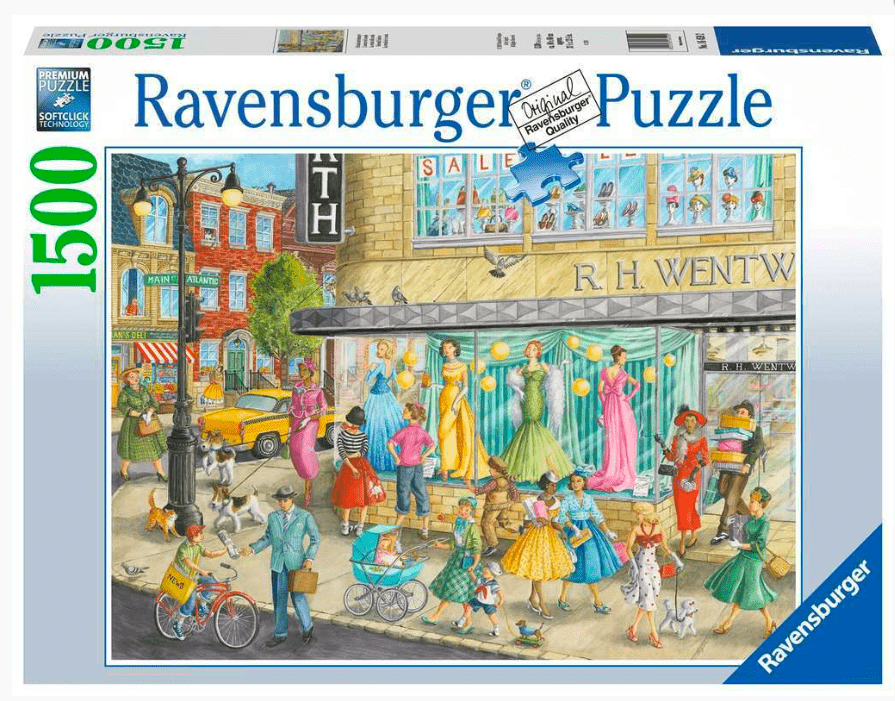 Ravensburger 14 Plus 1500 Pc Puzzle - Sidewalk Fashion