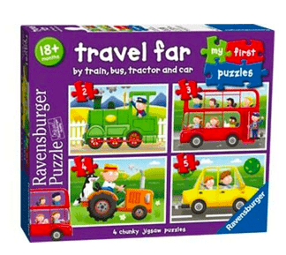 Ravensburger 18 Mths Plus My First Puzzle - Travel Far