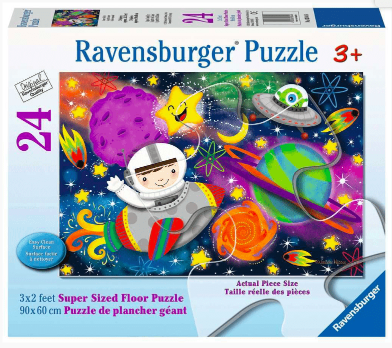 Ravensburger 3 Plus 24 Pc Floor Puzzle - Space Rocket