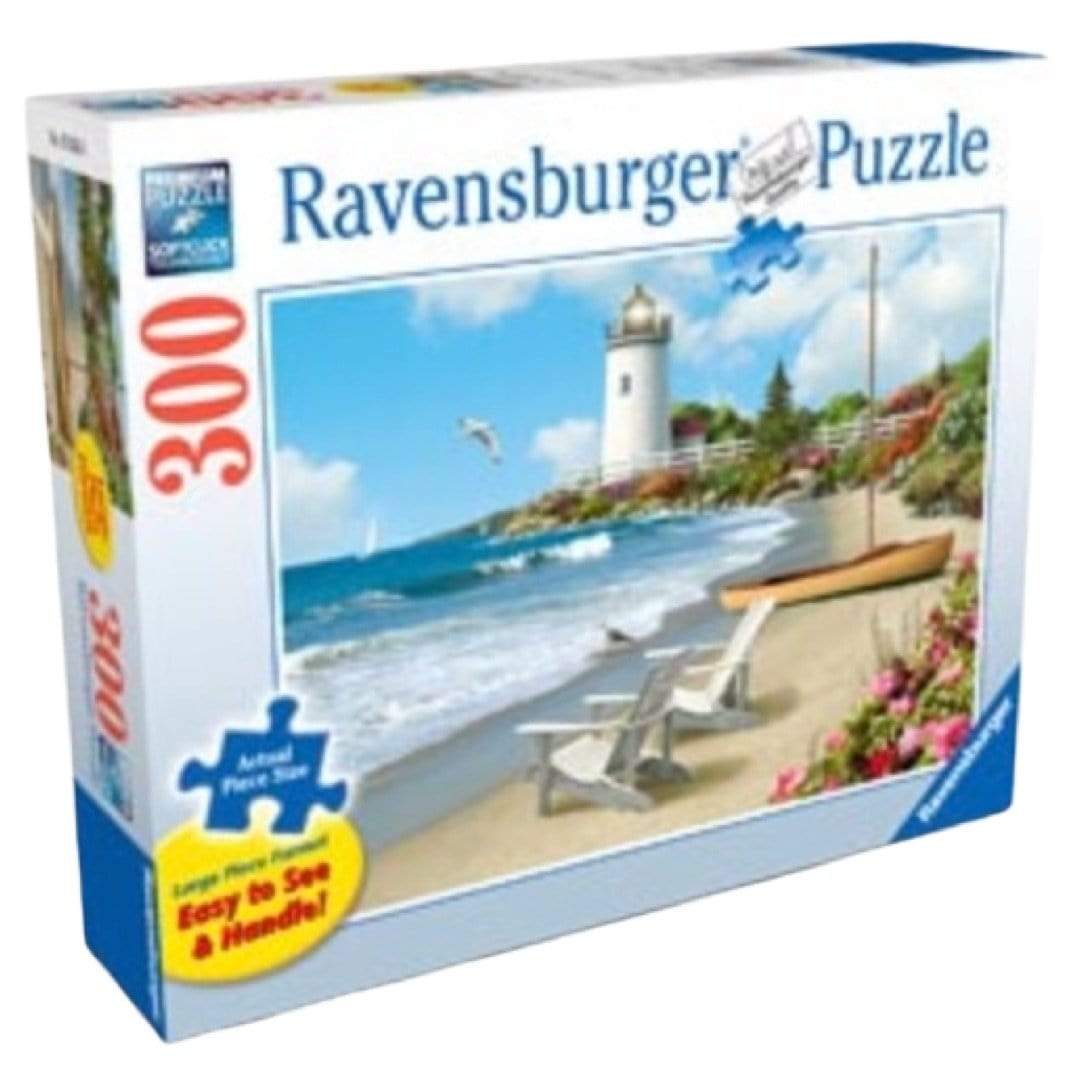 Ravensburger 8 Plus 300 Pc Puzzle - Large Format - Sunlit Shores