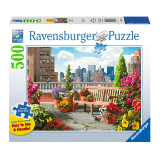 500 Pc Puzzle LF Rooftop Garden