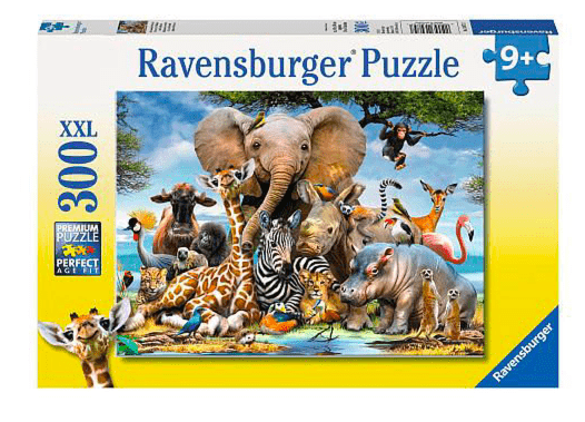 Ravensburger 9 Plus 300 Pc Puzzle - African Friends
