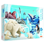 Sassi 6 Plus 220 Pc Puzzle & Book - Save the Planet The Poles