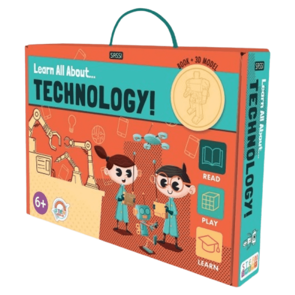 Sassi 6 Plus 3D Book & Model - Learn  All About Technology