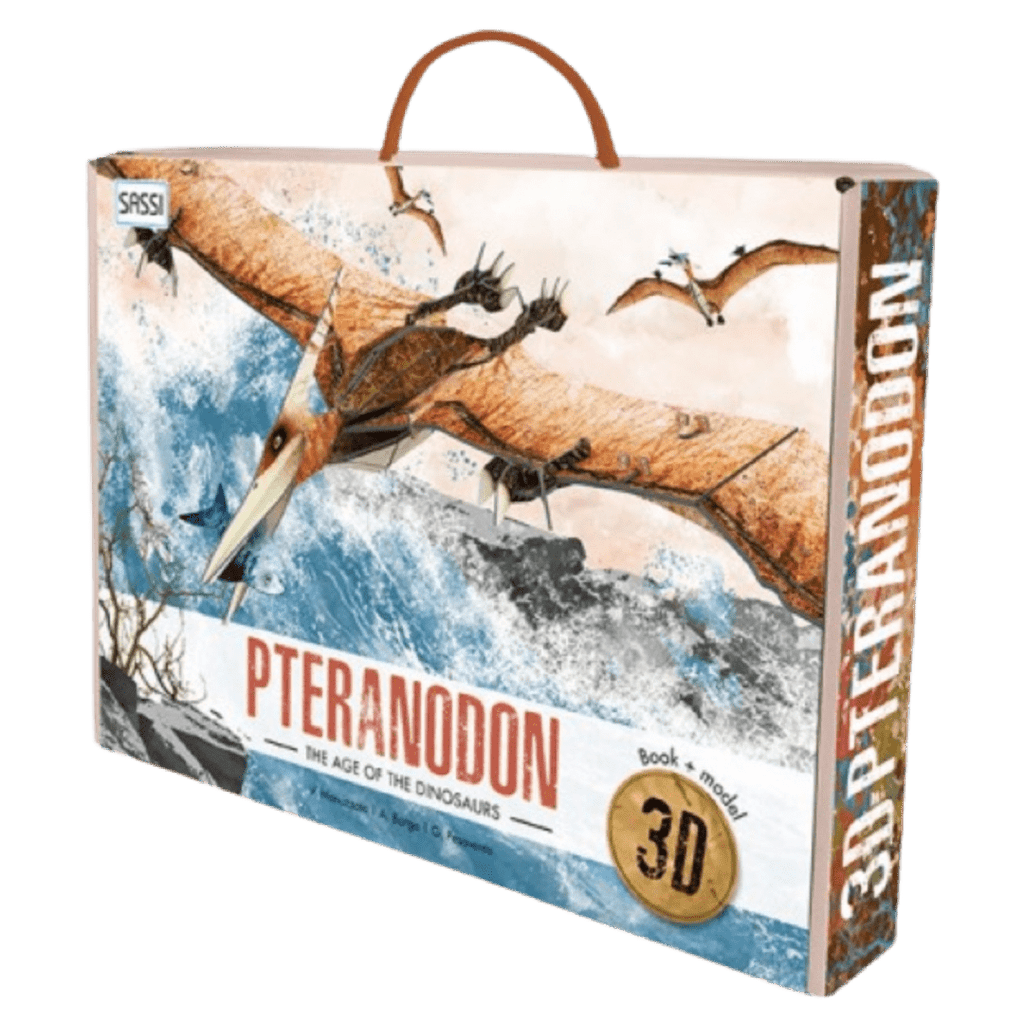 Sassi 6 Plus 3D Book & Model - The Age of the Dinosaurs, Pteranodon