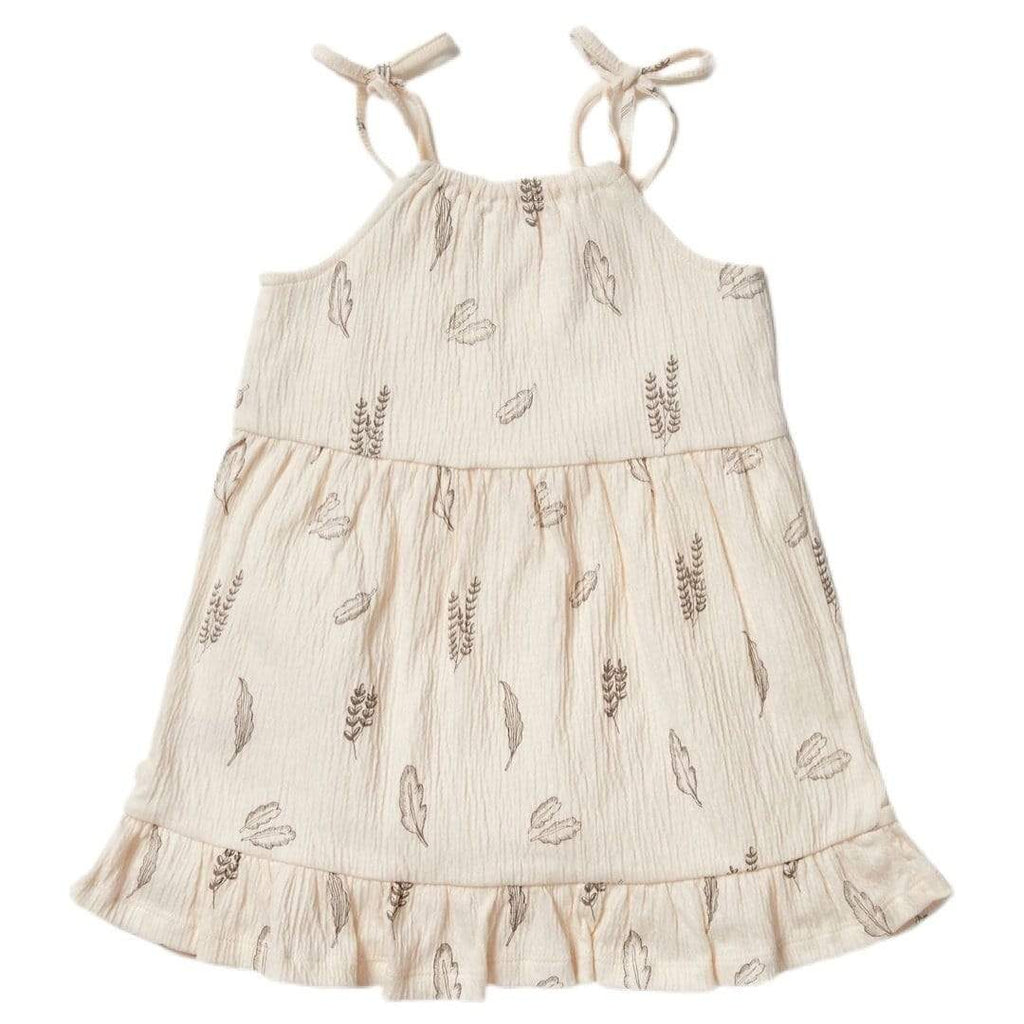 Seedling 0 to 2 Crinkle Ruffle Dress - Seedling