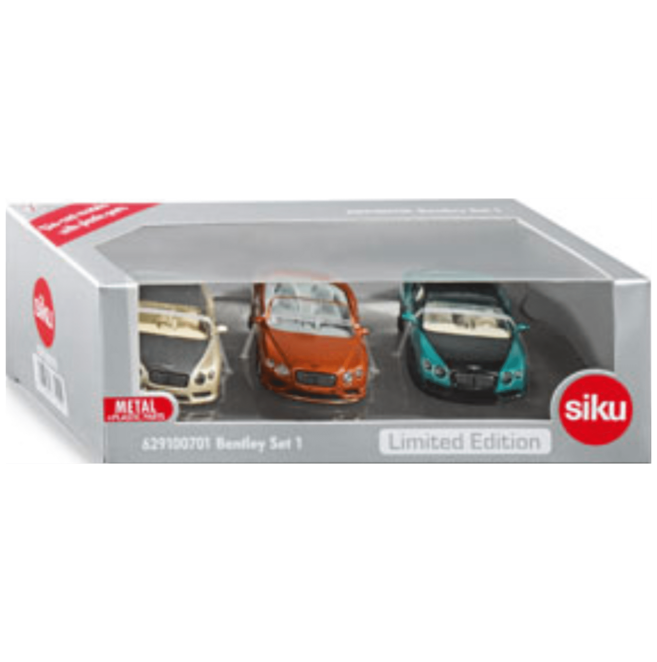 Siku 3 Plus Bentley Gift Set Limited Edition A