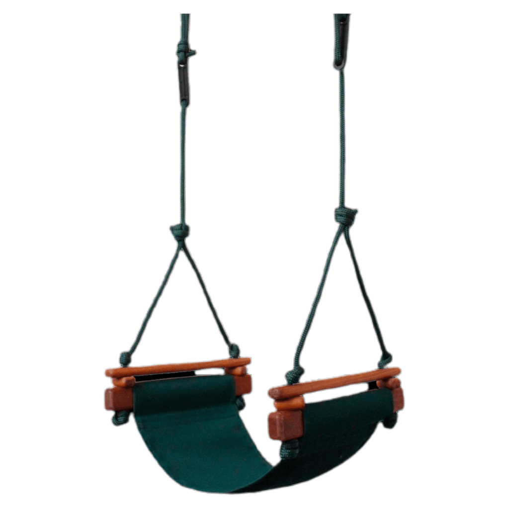 Solvej Swings 3 Plus Child Swing - Forest Green