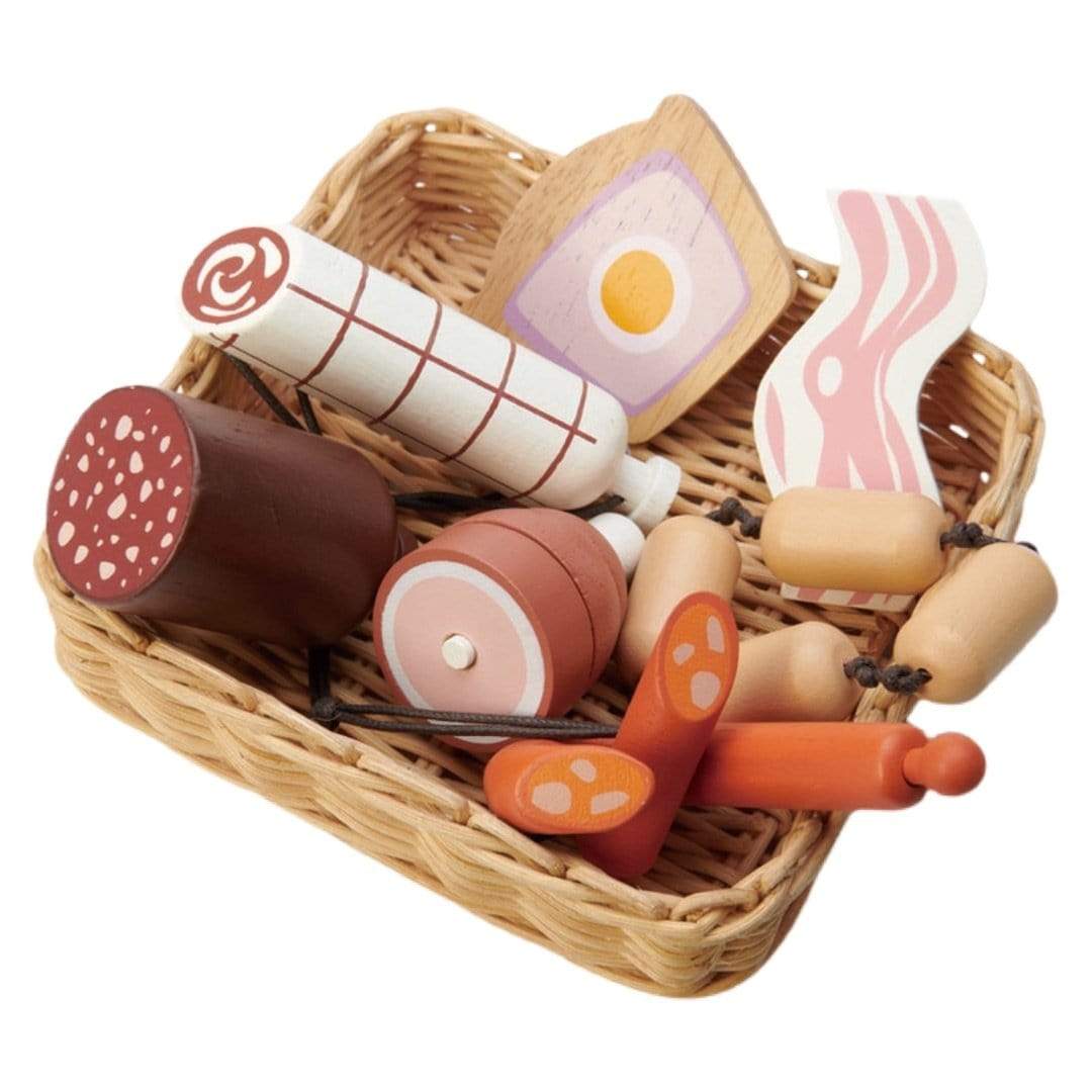 Tender Leaf Toys 3 Plus Charcuterie Meat Basket
