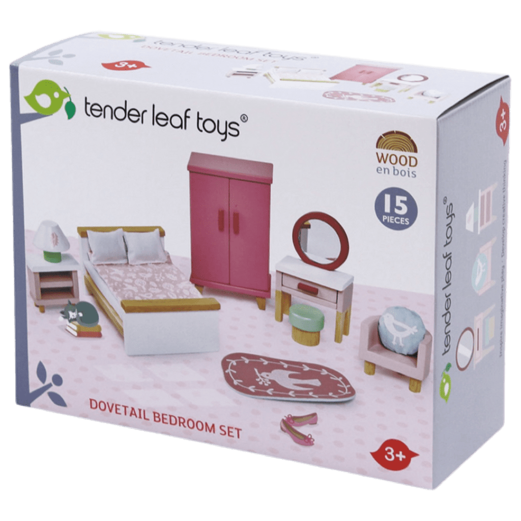 Tender Leaf Toys 3 Plus Dovetail Bedroom Set