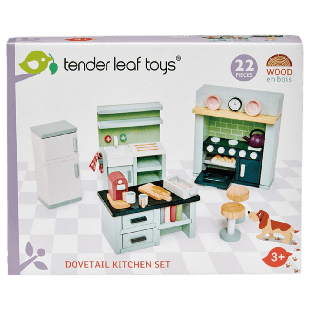 Tender Leaf Toys 3 Plus Dovetail Kitchen Set