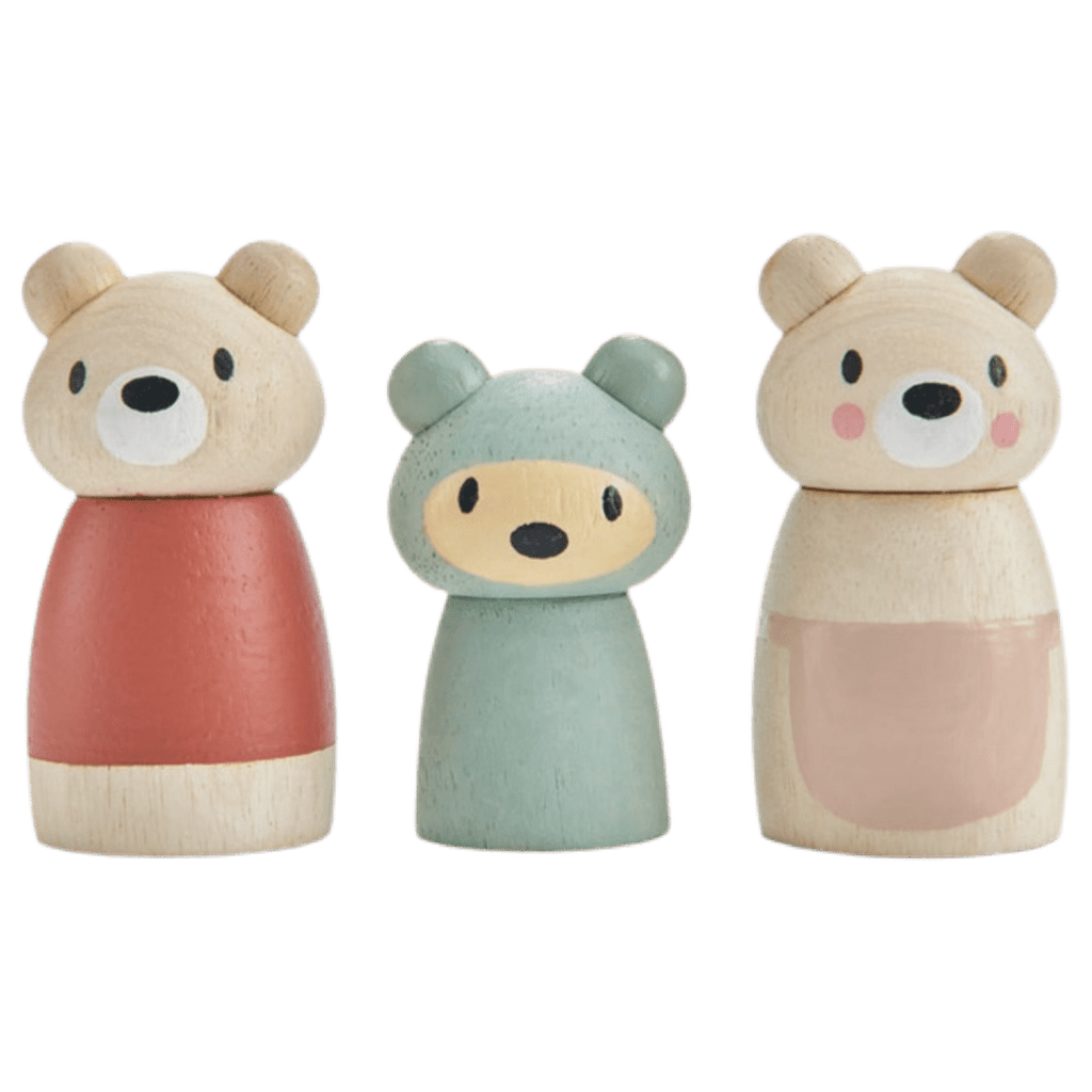 Tender Leaf Toys 3 Plus Merrywood Tales Family - Bears