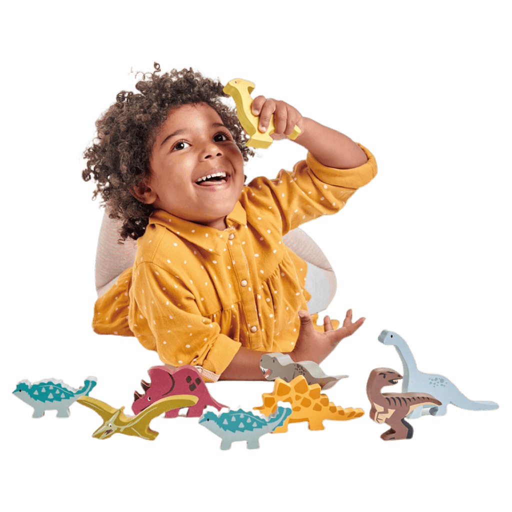 Tender Leaf Toys 3 Plus Selection 0f 8 Dinosaurs