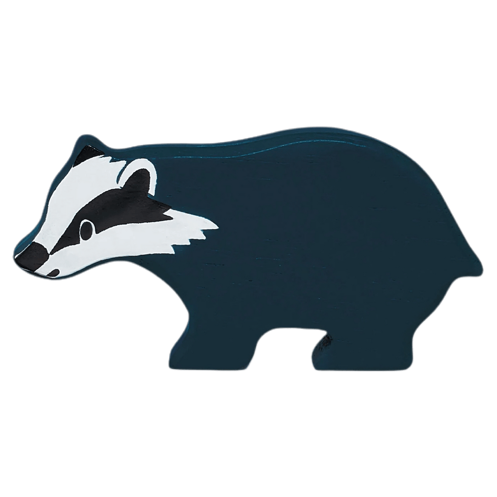 Tender Leaf Toys 3 Plus Wooden Animal - Badger