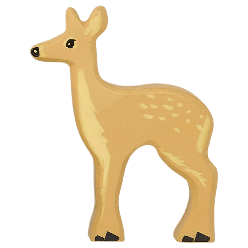 Tender Leaf Toys 3 Plus Wooden Animal - Fallow Deer
