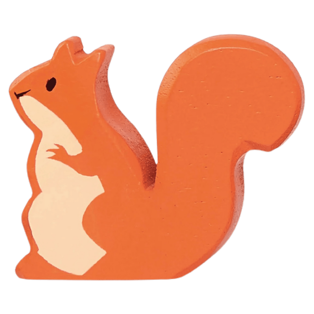 Tender Leaf Toys 3 Plus Wooden Animal - Red Squirrel