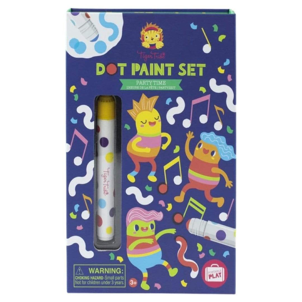 Tiger Tribe 3 Plus Dot Paint Set - Party Time