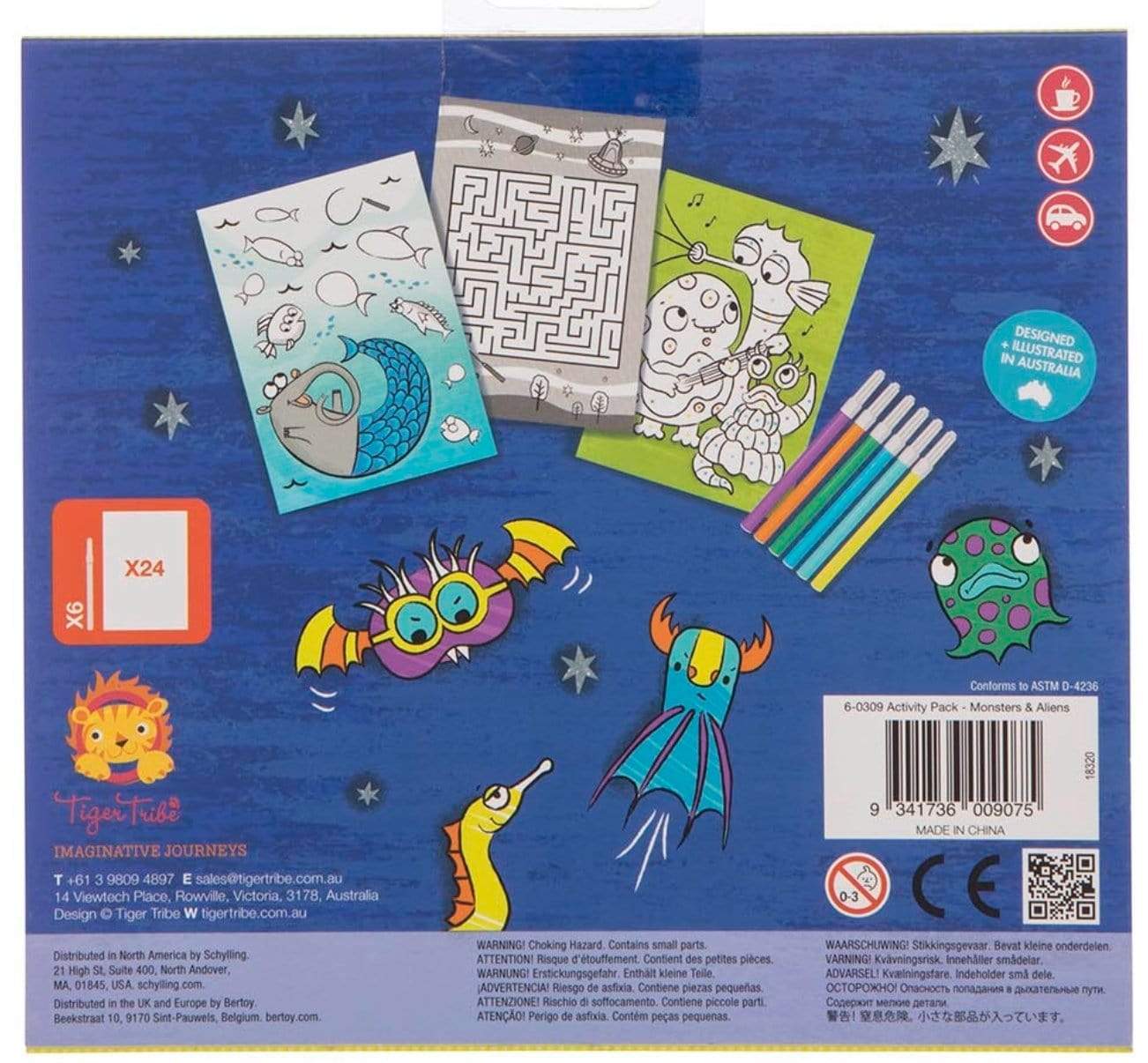 Activity Pack - Monsters & Aliens