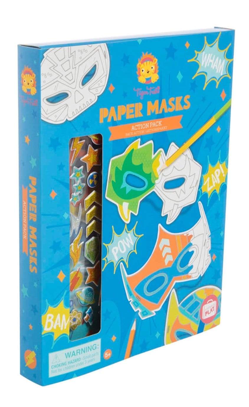 Paper Masks - Action Pack