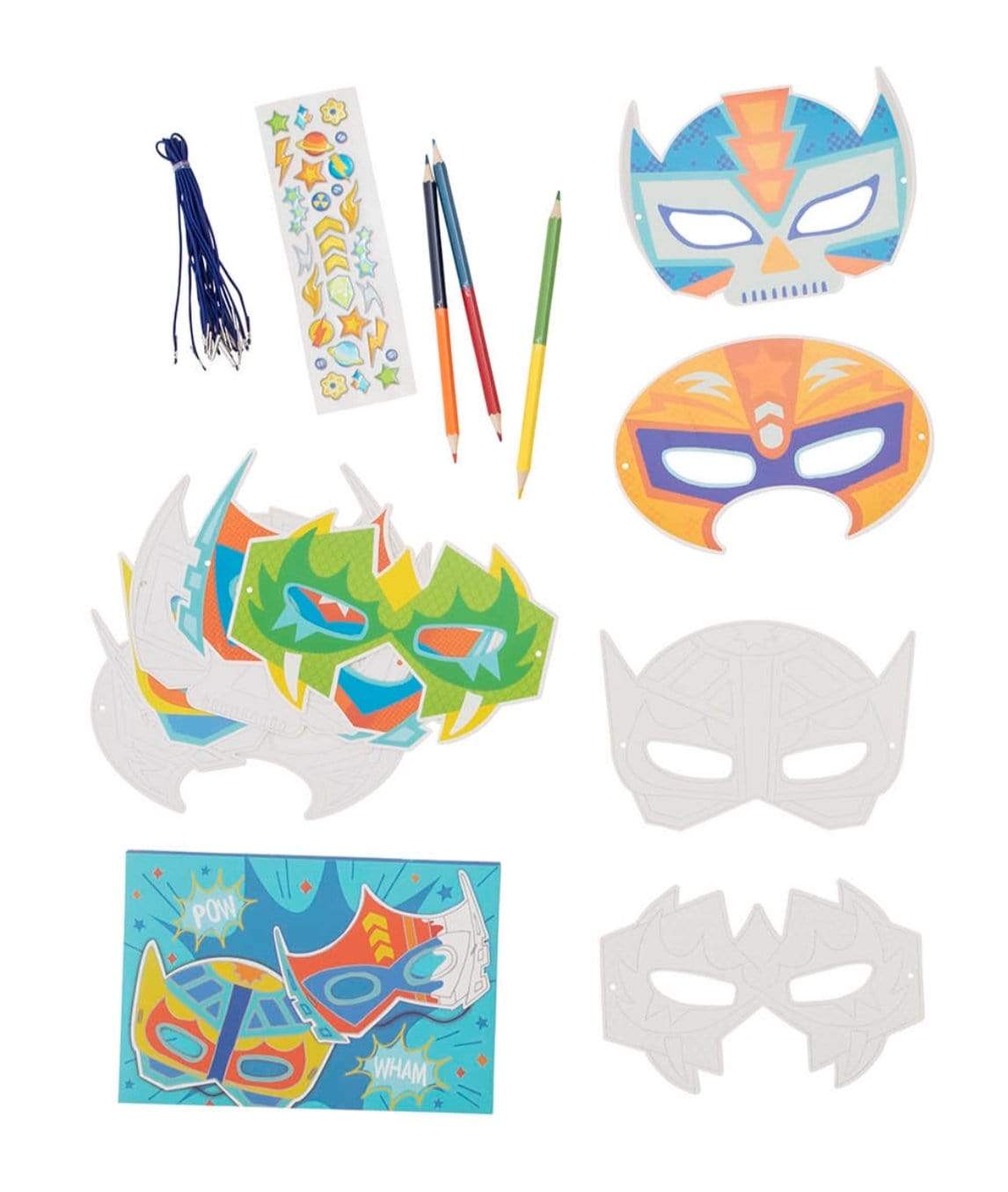 Paper Masks - Action Pack