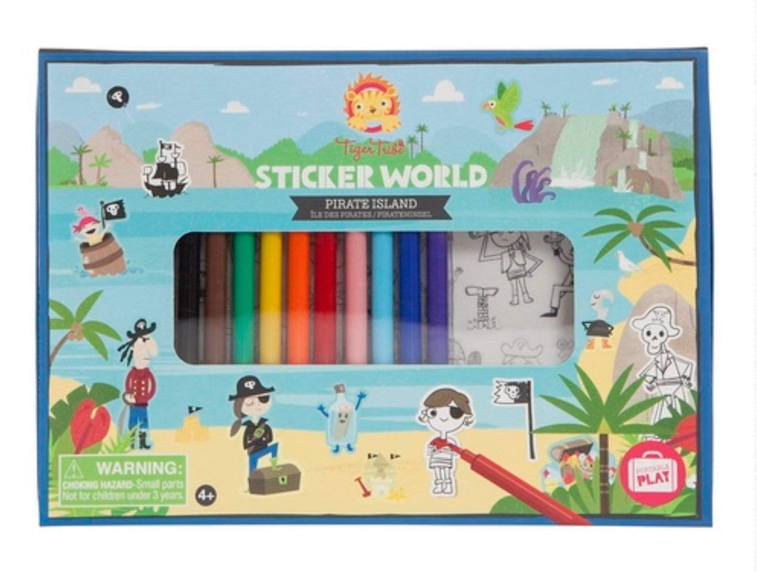 Sticker World - Pirate Island
