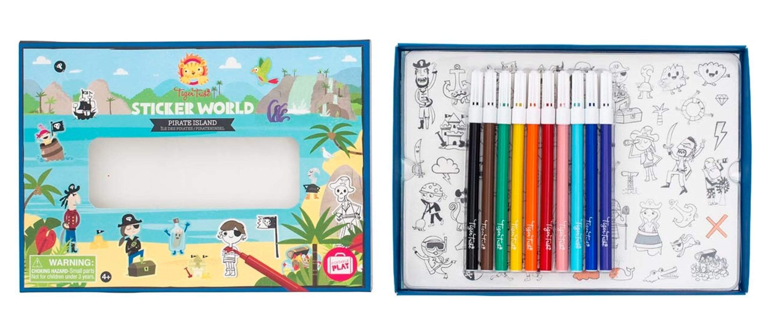 Sticker World - Pirate Island