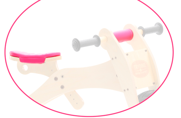 Pink Soft Chin Guard & Seat Cover