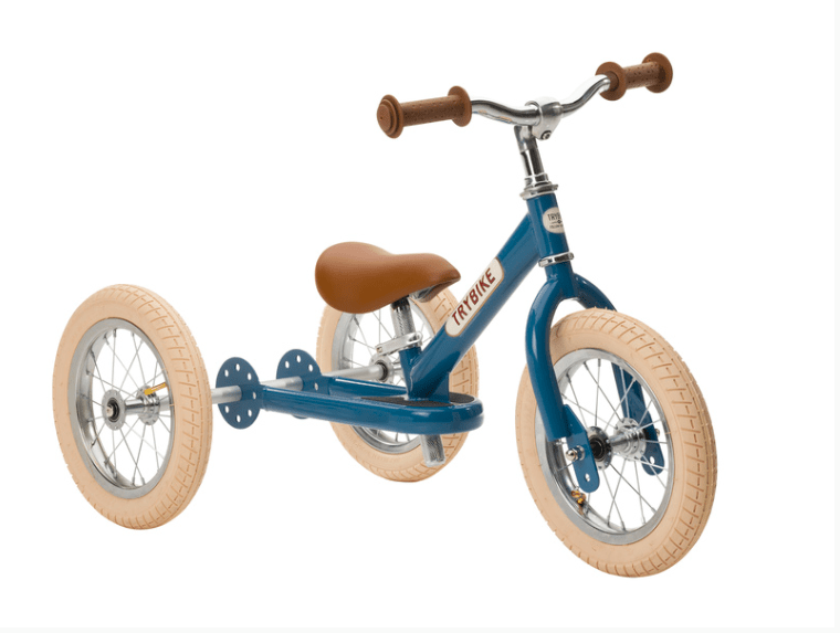 TryBike 18 Mths Plus Steel 4-in-1 Trybike - Blue