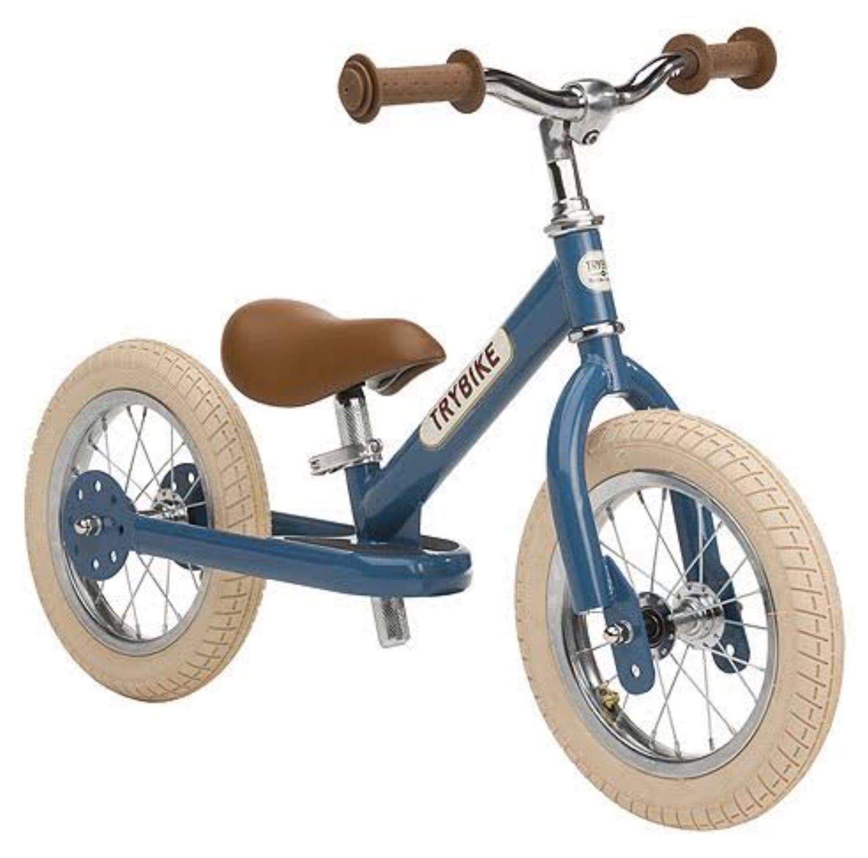 TryBike 18 Mths Plus Steel 4-in-1 Trybike - Blue