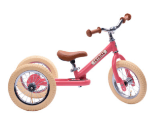 TryBike 18 Mths Plus Steel 4 in 1 Trybike - Pink