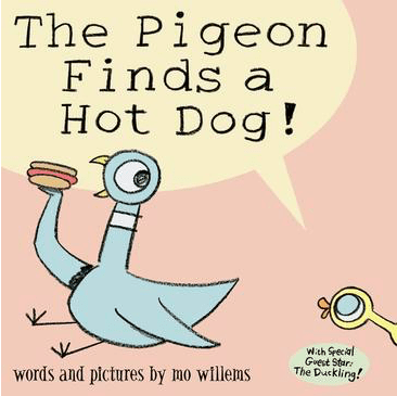 Walker Books 3 Plus The Pigeon Finds a Hot Dog - Mo Willems