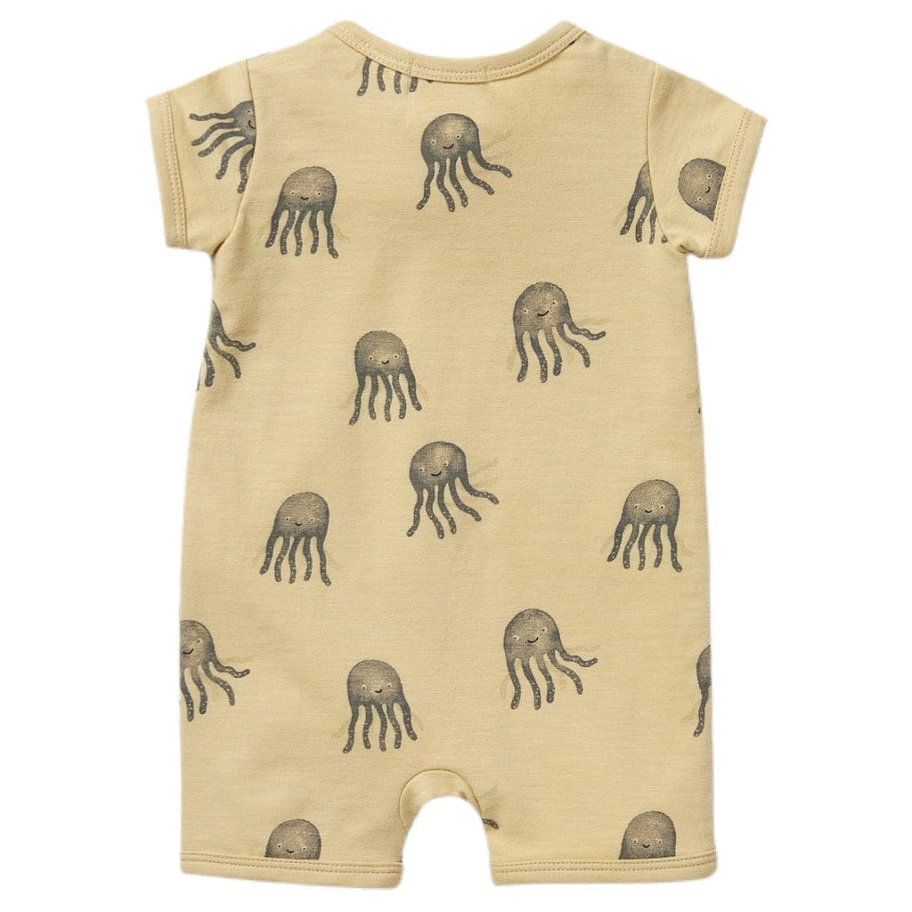 Wilson & Frenchy 0-3 Months to 12-18 Months Boyleg Zipsuit - Ollie Octopus