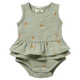 Wilson & Frenchy 0-3 Months to 12-18 Months Ruffle Bodysuit - Perfect Pears