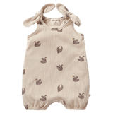 Wilson & Frenchy 0-3 Months to 18-24 Months Crinkle Tie Playsuit - Little Swan