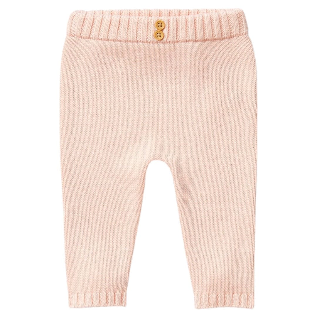 Wilson & Frenchy 0-3 Months to 18-24 Months Knitted Legging - Blush
