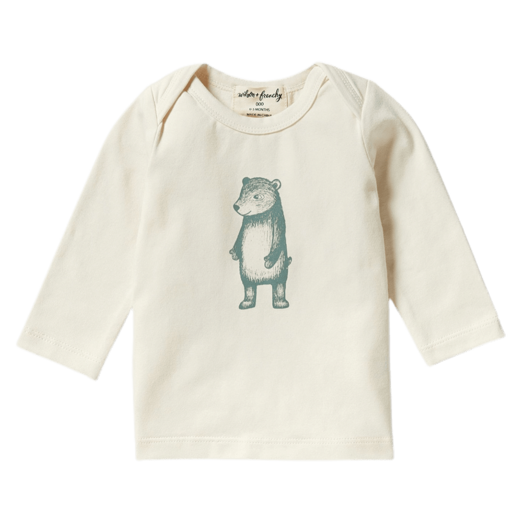 Wilson & Frenchy 0-3 Months to 18-24 Months Long Sleeve Tee - The Woods
