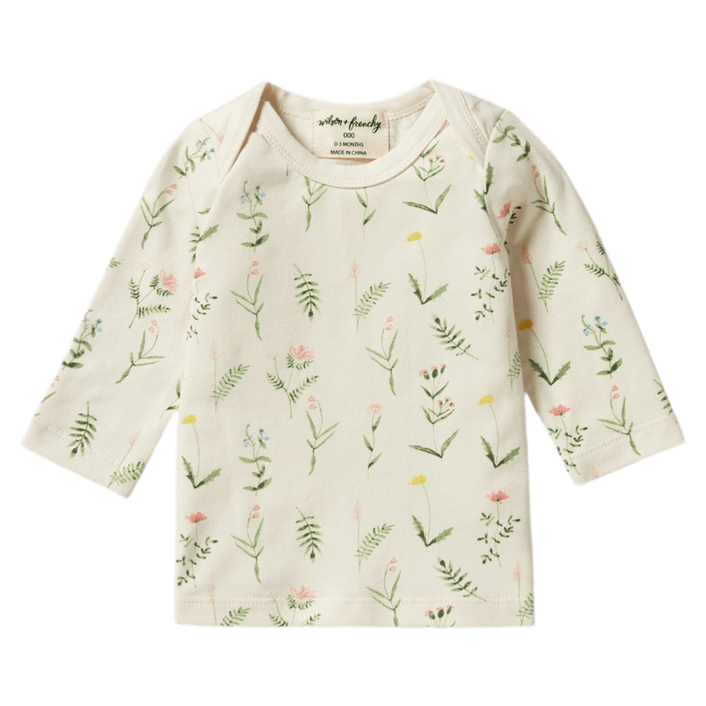 Wilson & Frenchy 0-3 Months to 18-24 Months Long Sleeve Tee - Wild Flower