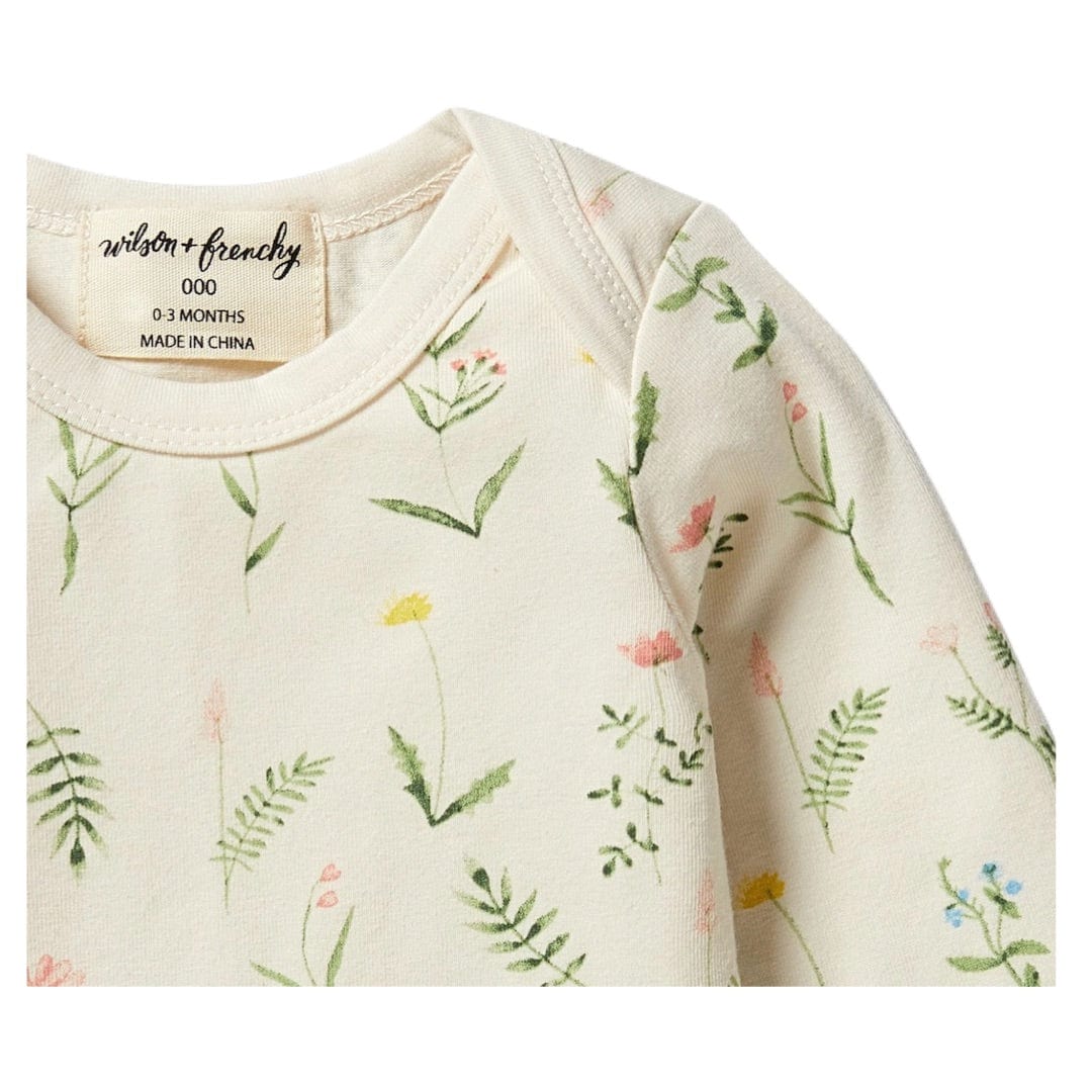 Wilson & Frenchy 0-3 Months to 18-24 Months Long Sleeve Tee - Wild Flower