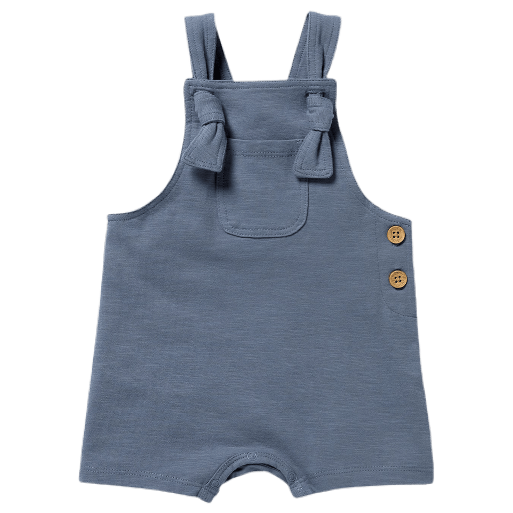 Wilson & Frenchy 0-3 Months to 18-24 Months Pocket Front Overall - Stone