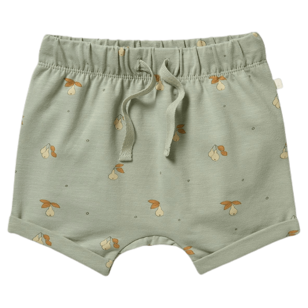 Wilson & Frenchy 0-3 Months to 18-24 Months Tie Front Short - Perfect Pears