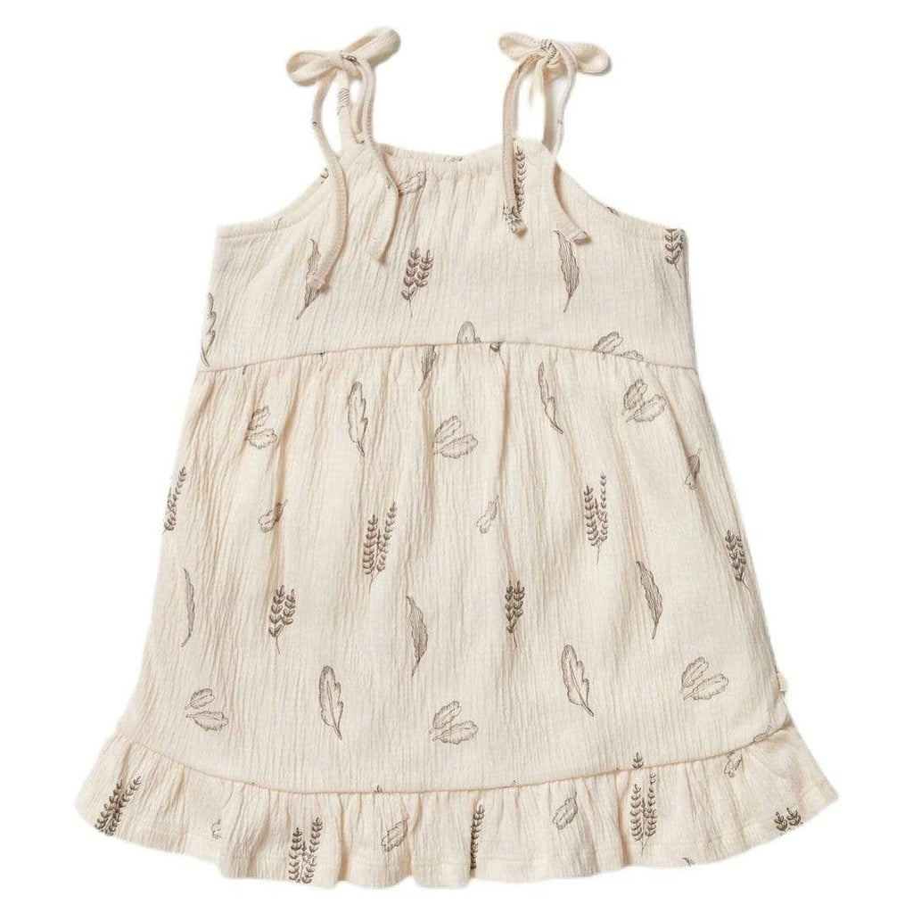 Wilson & Frenchy 0 to 2 Crinkle Ruffle Dress - Seedling