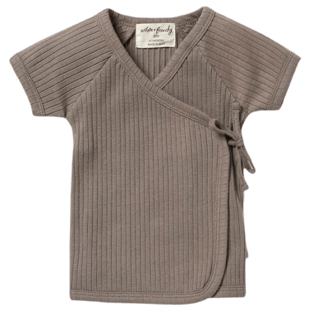 Wilson & Frenchy 000 to 0 Rib Kimono Top - Hazelwood