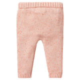 Wilson & Frenchy 3-6 Months to 18-24 Months Knitted Legging - Silver Peony Fleck