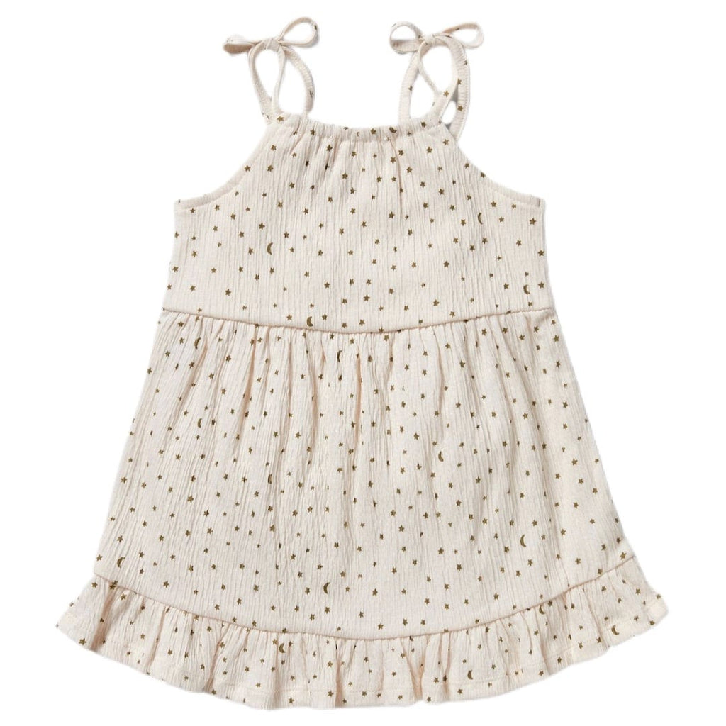 Wilson & Frenchy 6-12 Months to 18-24 Months 6-12M Crinkle Ruffle Dress - Chasing the Moon
