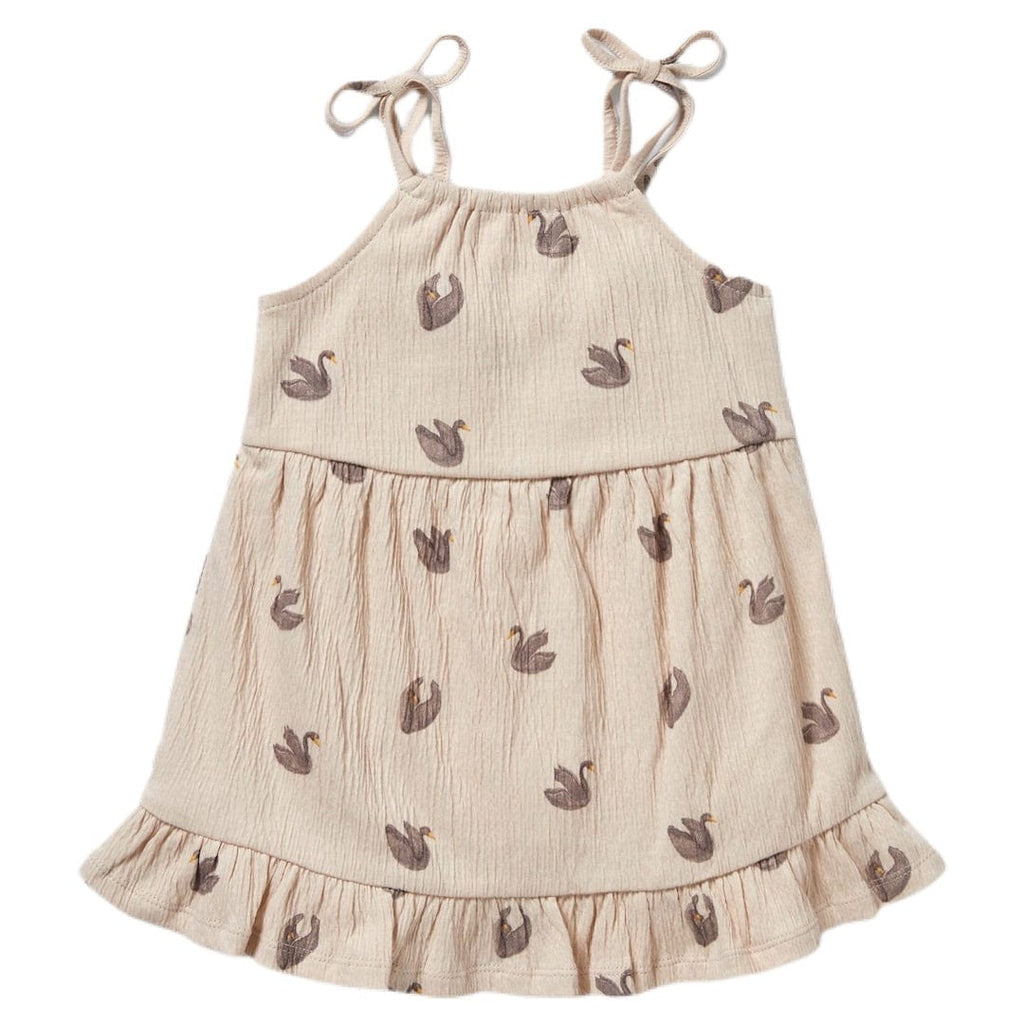 Wilson & Frenchy 6-12 Months to 18-24 Months 6-12M Crinkle Ruffle Dress - Little Swan