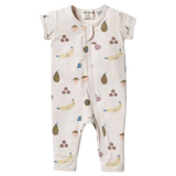 Wilson & Frenchy Newborn to 12 to 18 Months Zipsuit Short Sleeve - Fruity