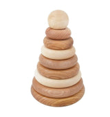 Natural Round Stacker