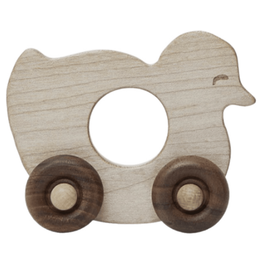 Wooden Story 2 Plus Baby Duck Car